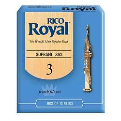 RICO RIB1030 Трости для саксофона сопрано Royal 3